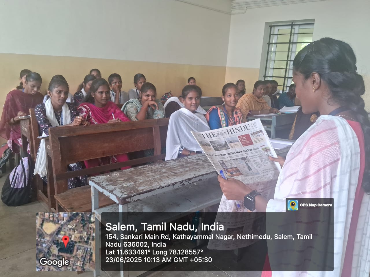 OA2025_26_READERS CLUB CONDUCTED ENGLISH NEWSPAPER READING ON 23.06.2025 and 24.06.2025