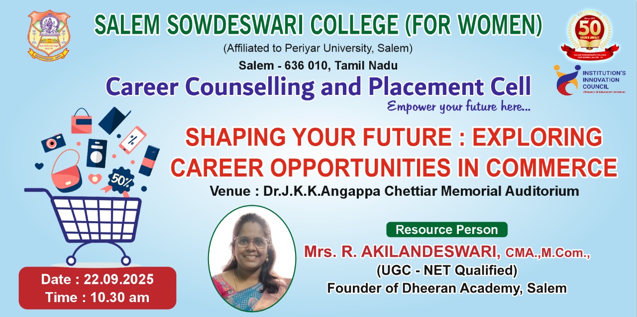 OA2025_26_CAREER COUNSELLING AND PLACEMENT CELL ORGANISED A PROGRAMME ON SHAPING YOUR FUTURE : EXPLORING CAREER OPPORTUNITIES IN COMMERCE ON 22.09.2025
