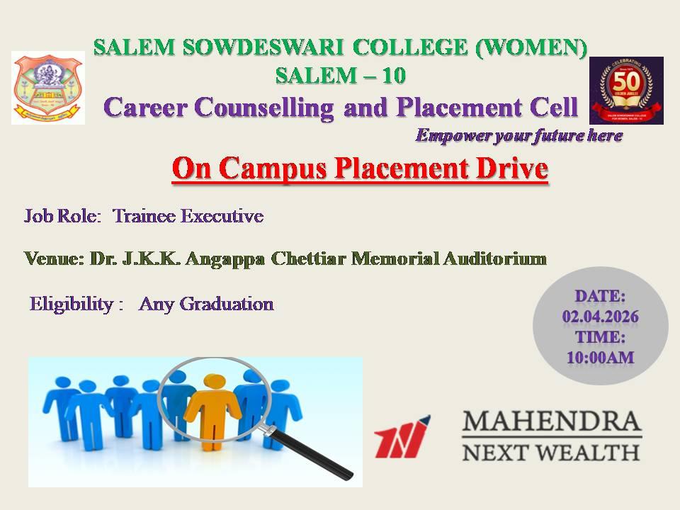 OA2025_26_CAREER COUNSELLING AND PLACEMENT CELL ORGANISED ON CAMPUS PLACEMENT DRIVE ON 02.04.2026