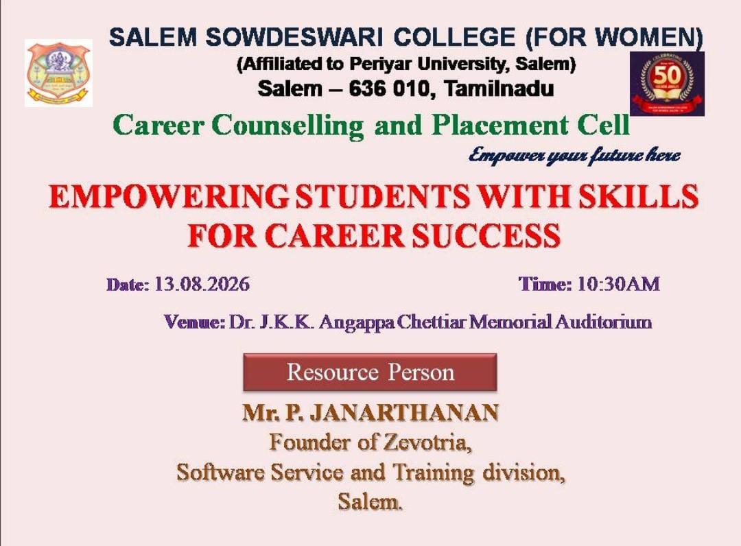 OA2026_27_CAREER COUNSELLING AND PLACEMENT CELL ORGANISED EMPOWERING STUDENTS WITH SKILLS FOR CAREER SUCCESS ON 13.08.2026